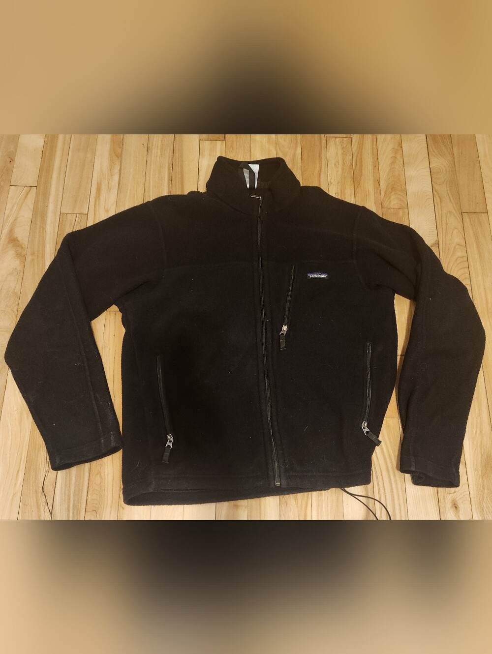 Patagonia Black Full-Zip Fleece Jacket